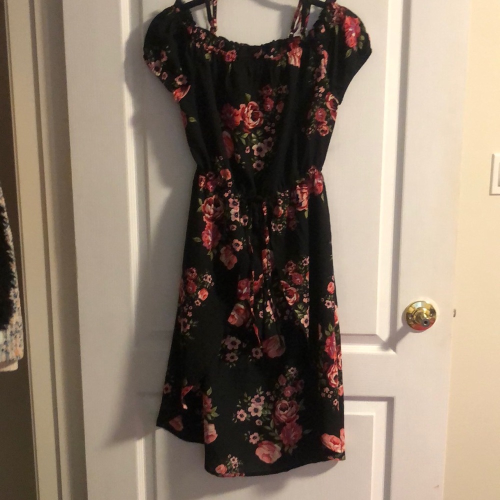 Floral romper dress